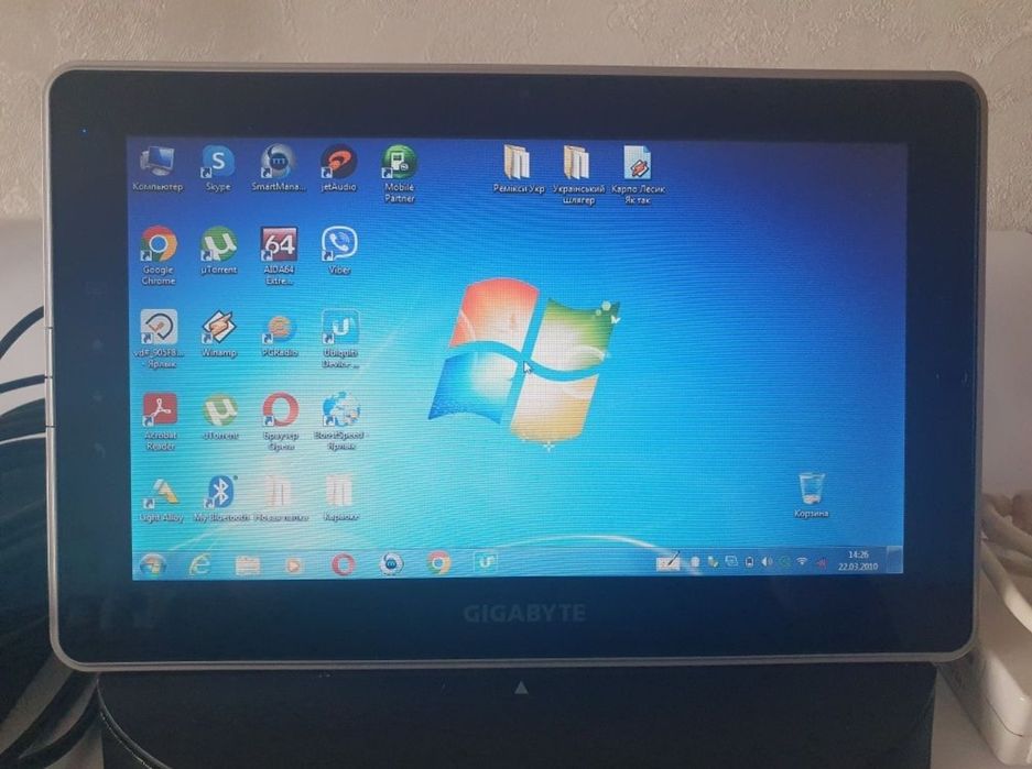GIGABYTE S1080 планшет windows7 10.1 Bluetooth 3.0 3G SSD WiFi ПК