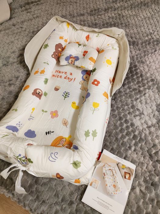 Різні кольори Ліжко кокон для немовлят портативне