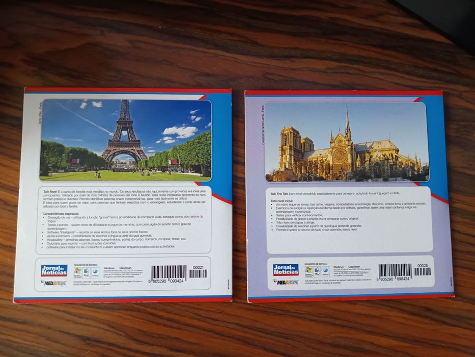 CDs cursos de francês