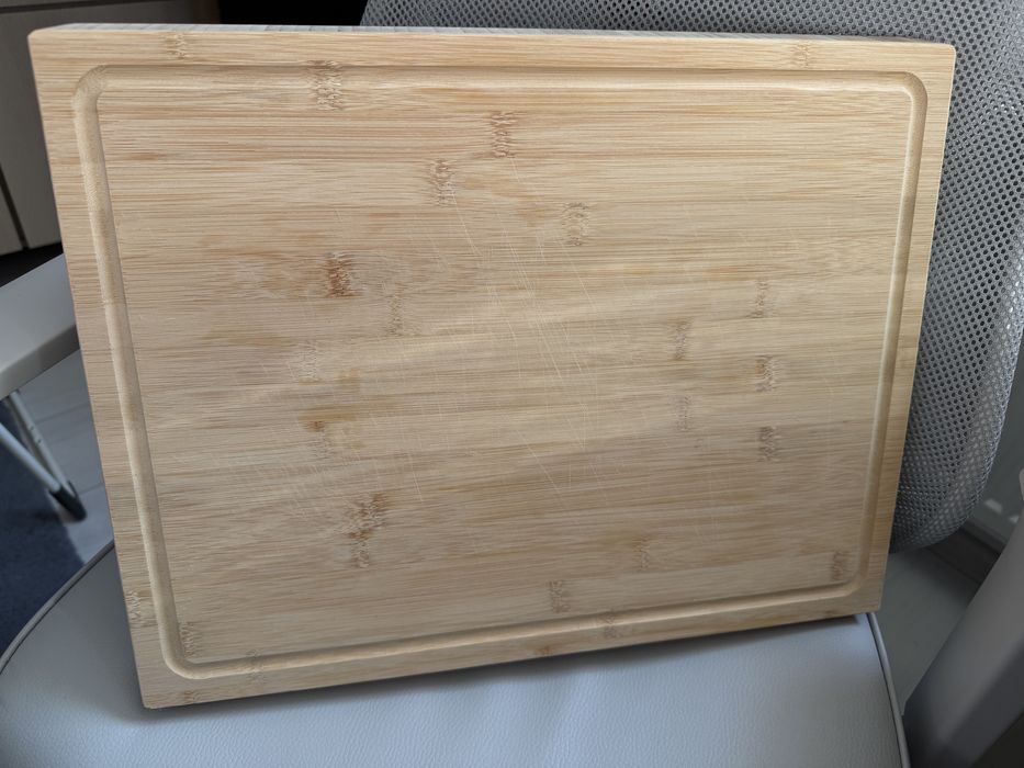 Duża drewniana deska do krojenia IKEA