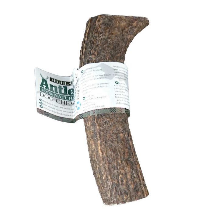 NOVO - Haste de Veado 100% Natural, ANTLER Snack, snack para cão