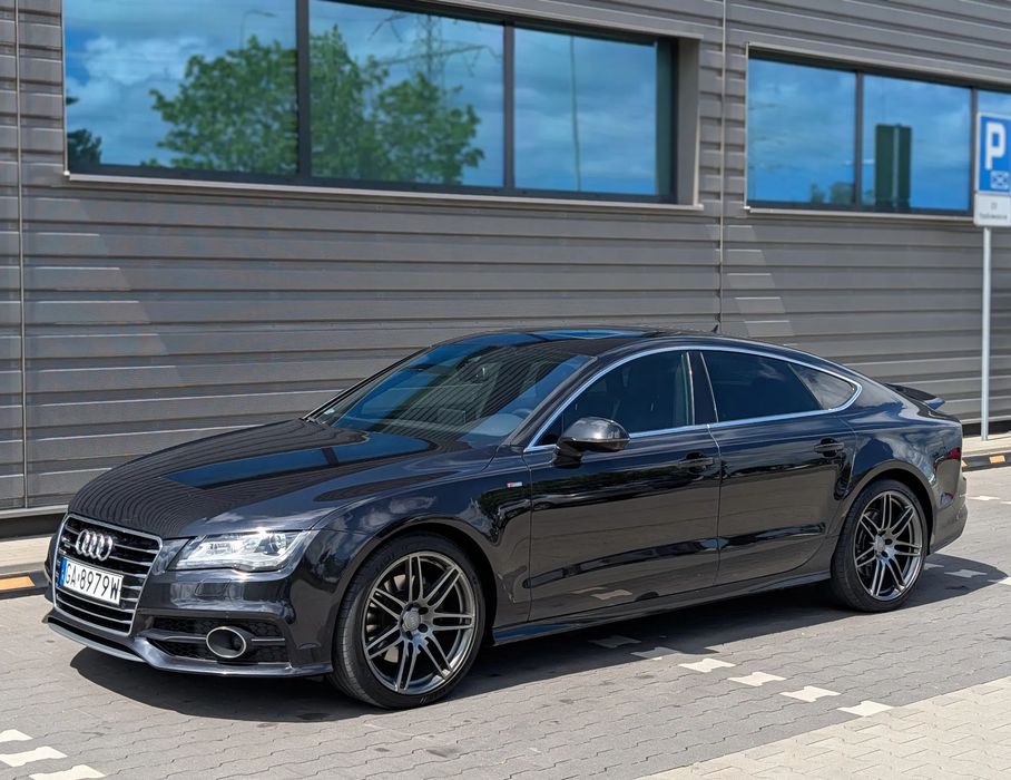 Audi A7 Sportback 3.0 TDI 245KM Pełen S-LINE Kamera Radar Super stan