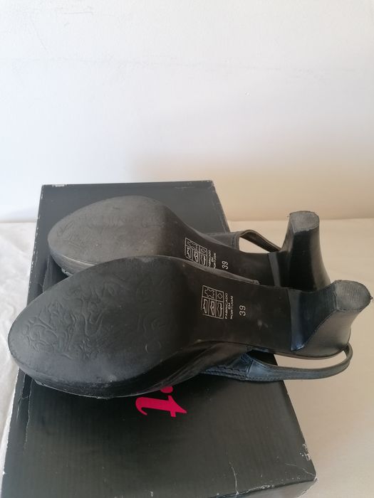 Sandálias Camport preto acinzentado 39