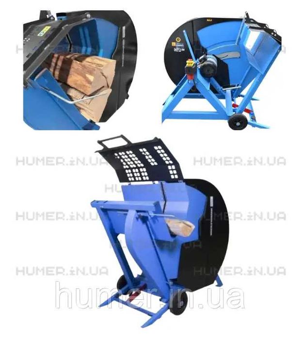 Електричний дроворіз GUDE 4400/4700 Вт | 1400 об/хв | диск 700 мм
