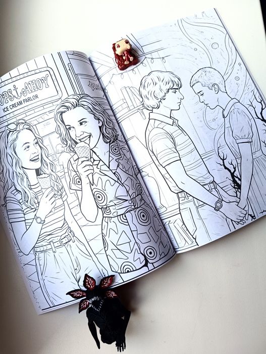 Розмальовка Дивні Дива Stranger things