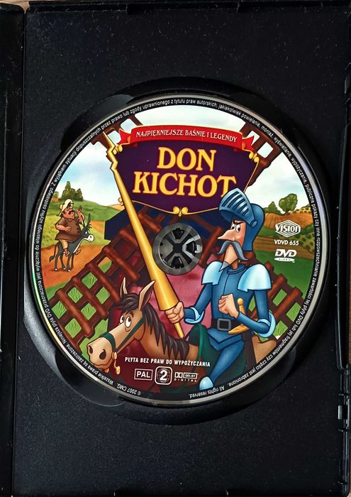 Don Kichot bajka na DVD