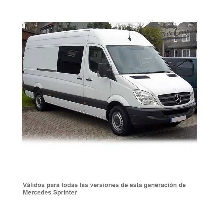 Cortinas isotérmicas Mercedes Sprinter (Autocaravana / Campervan)