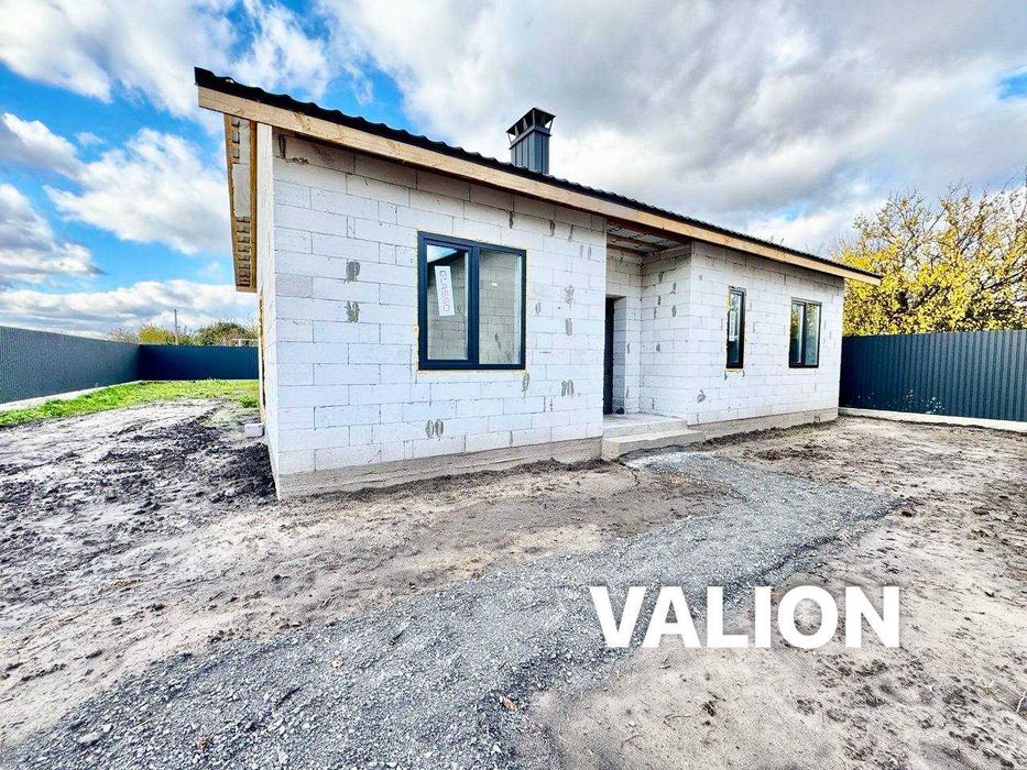 НОВИЙ Будинок 85 кв.м на 4 соток ділянці з комуникаціями