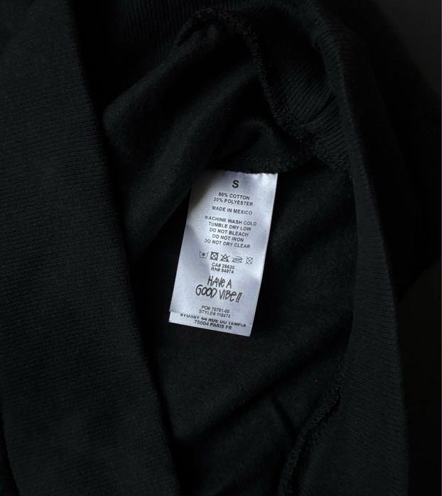 Свитшот Stussy Basic черный
