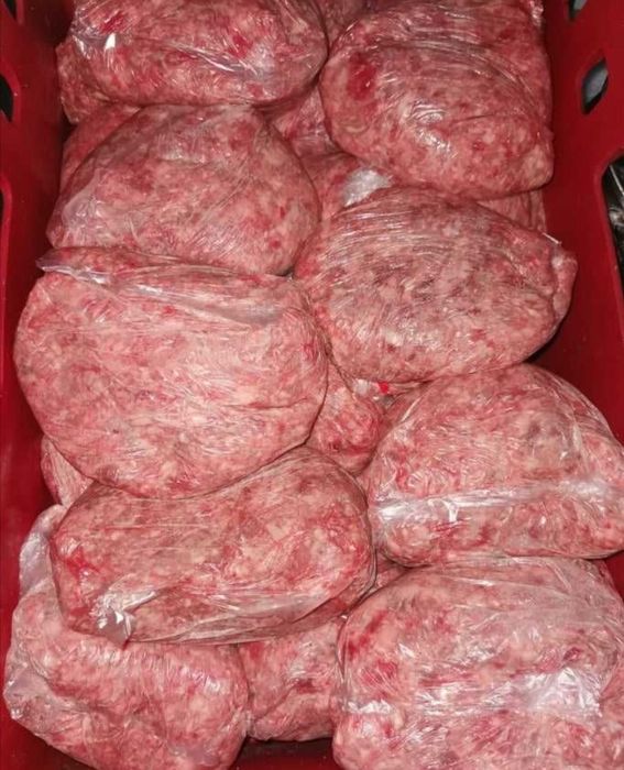 Mięso dla psów mielone