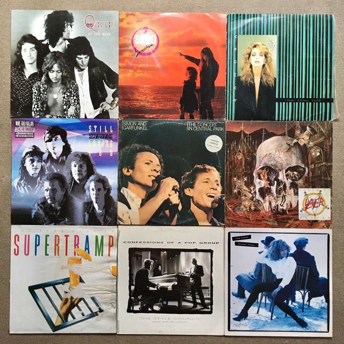 Discos vinil LP álbuns - anos 80 90