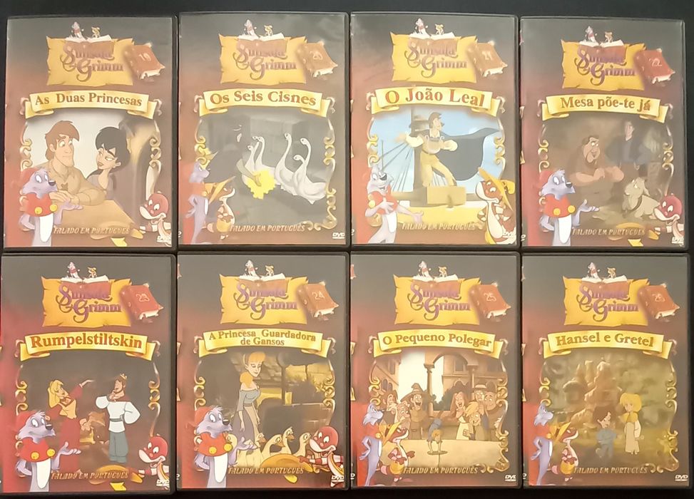 DVD's coleção Simsala Grimm