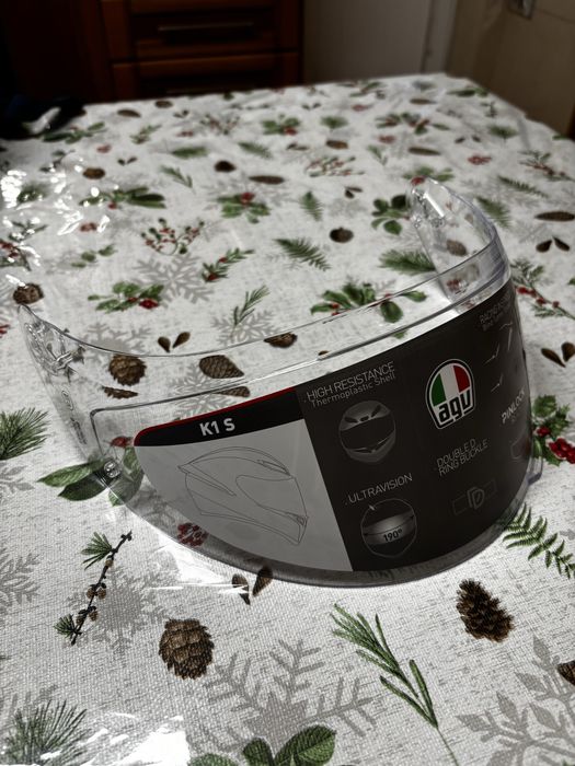 Viseira original AGV GT4 transparente - nova