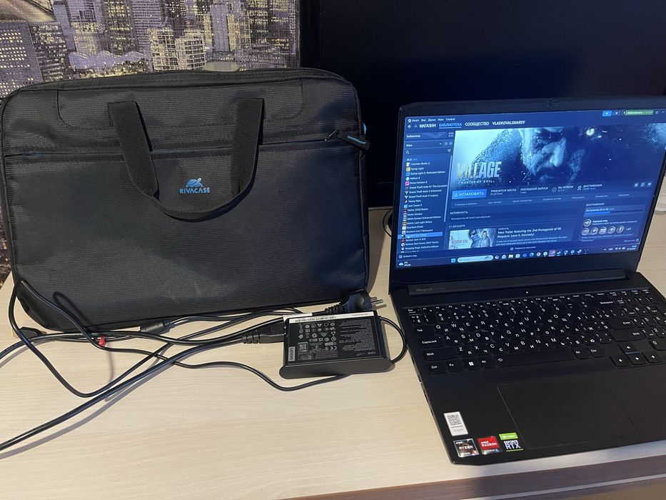 Ігровий ноутбук Lenovo | RTX 3050TI 4Gb| Ryzen 5 5600H | 16/512Gb