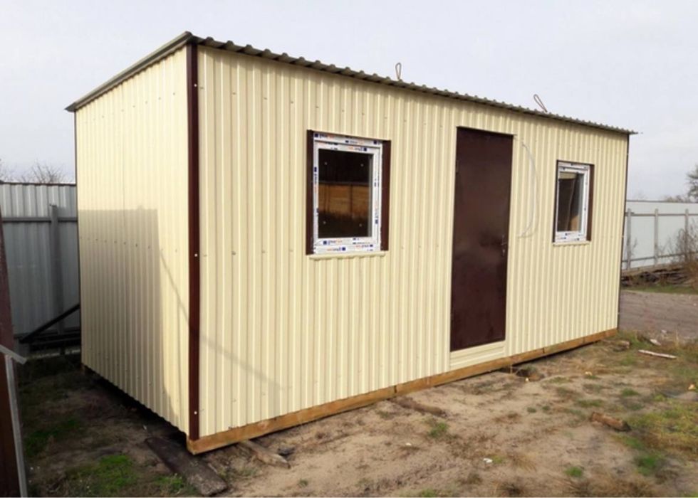 Вагончик для проживання ОРЕНДА побутівка, модульний дом Київ