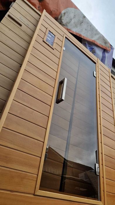 Sauna INFRARED lampy czerwone 2os podczerwień full spectrum Karibu