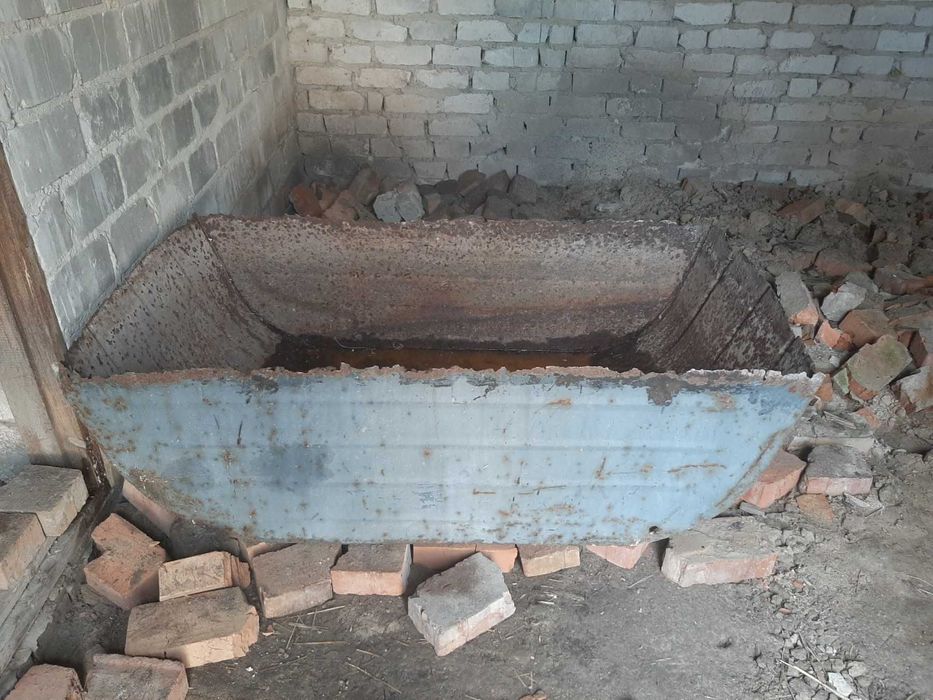 Вагонка под запас воды. Корыто.