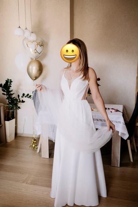 Suknia ślubna 36/38, kolekcja 2024