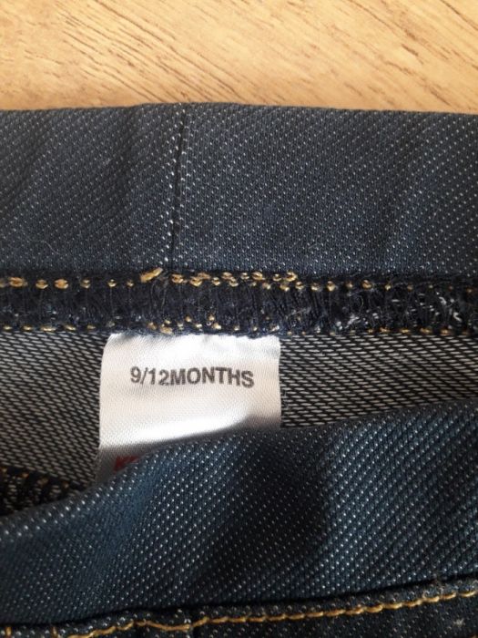 Spodnie/leginsy/getry ala jeans roz 74 cm.