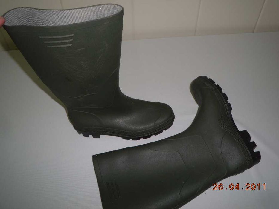 Par de Botas Usadas verdes - Ginocchio