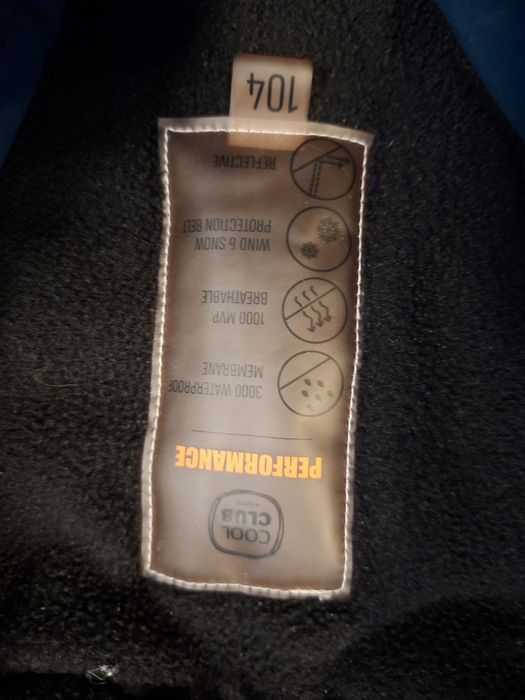 Kurtka dla chłopca rozmiar 104