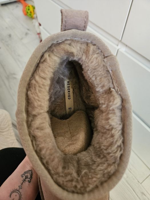 Замшеві зимові чоботи