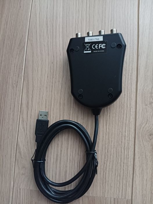 Dual CC1 digitalizator USB konwerter A/D adapter do płyt winylowych