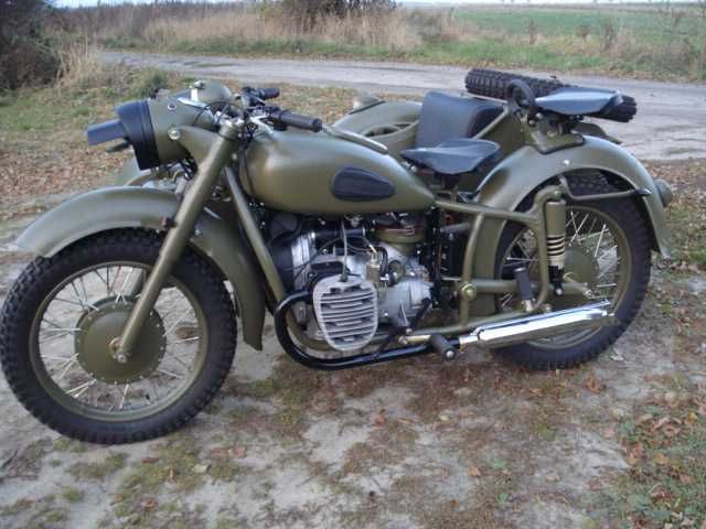Dniepr, Ural, BMW, (m72) K750 gruntownie odbudowany, odrestaurowany.