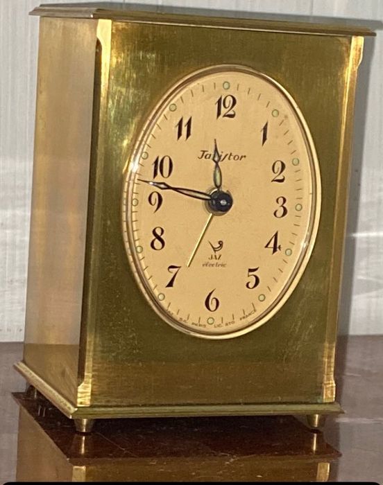 Relógio de mesa em latão francês