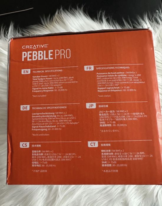 głośniki creative pro