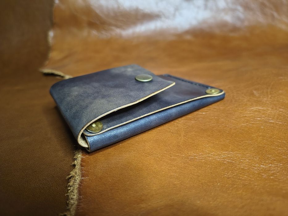 CardHolder-portfel skórzany. HAND MADE