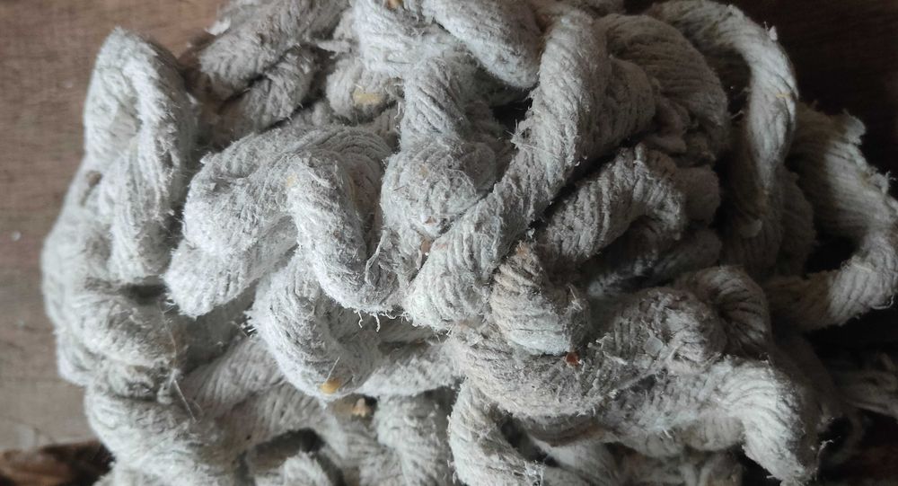 Асбестовый шнур диаметр 10 мм, СССР