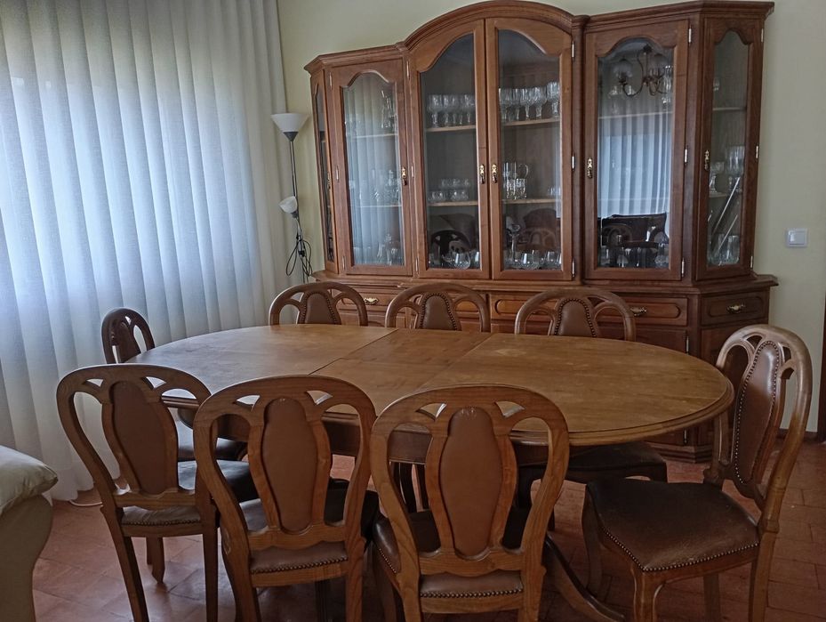 Mobília completa, sala de jantar