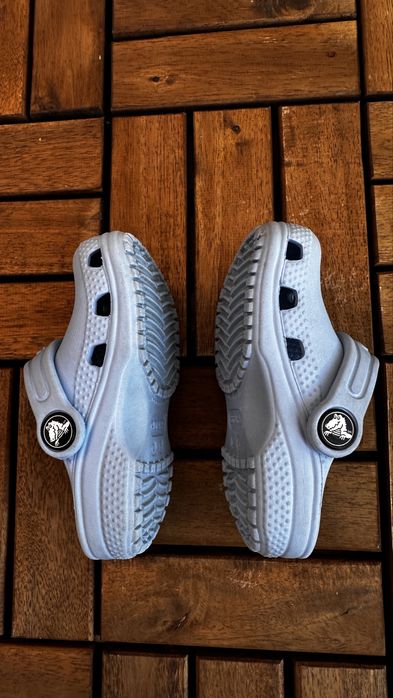 Crocs Classic Clog Criança Azul Claro/Turquesa – Tam. 22/23 (C6) – Novos