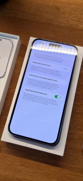 iPhone 14 Pro 128B Biały | bateria 100%