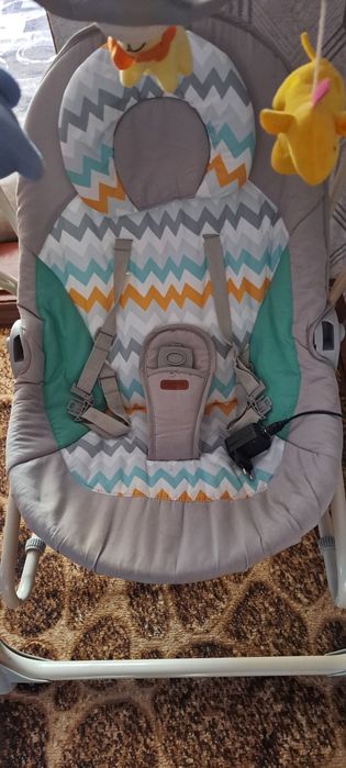 Продам дитячу колиску-гойдалку CARRELLO Nanny 3в1