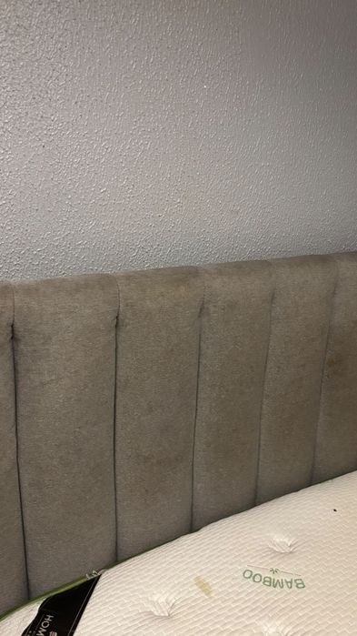 Cama casal com colchão e bau homy casa