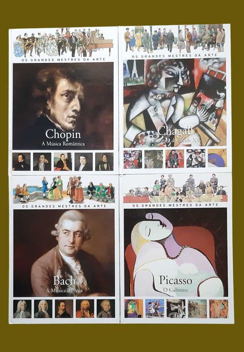 Os Grandes Mestres da Arte  - Coleção completa - 20 Livros