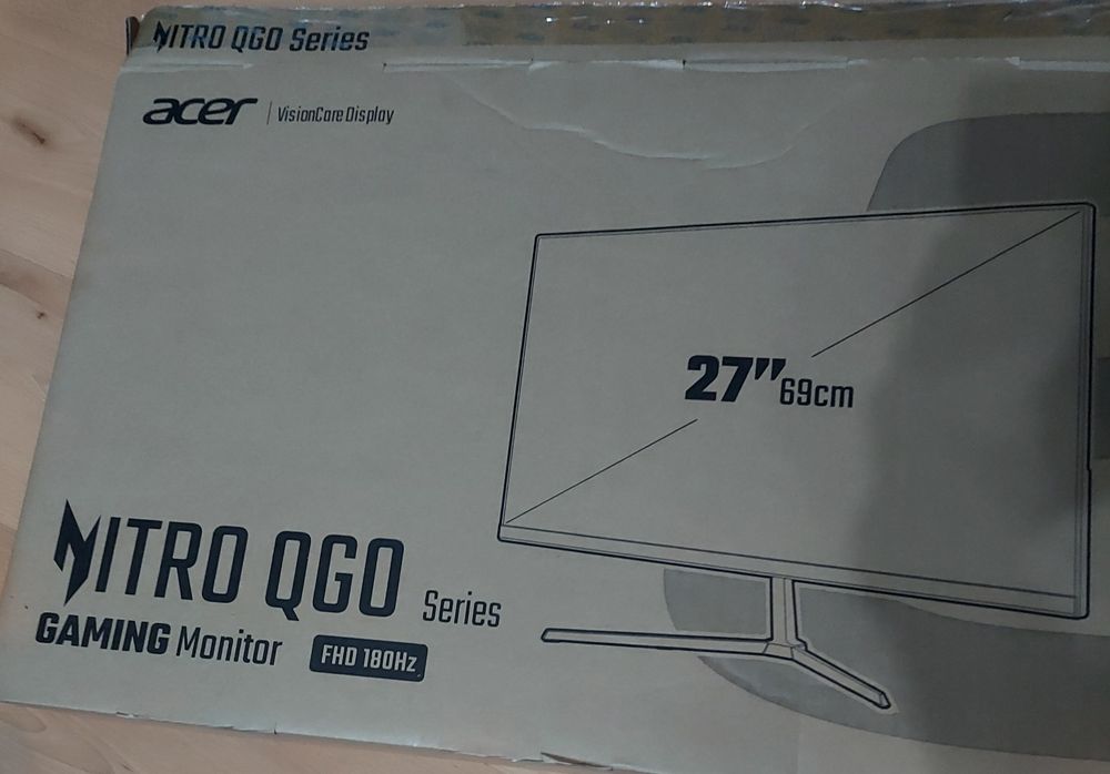 Komputer+Monitor 27" 180hz|Rx 9060 XT 16gb, Ryzen 7700,  32Gb DDR5