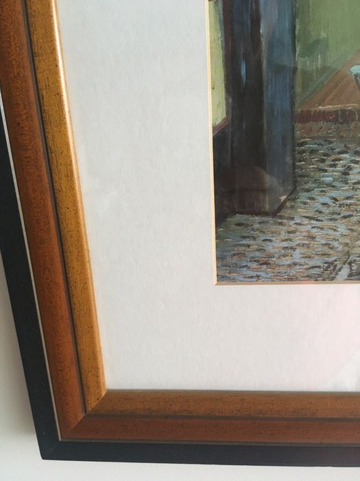 Quadro de Van Gogh, Café em Paris à noite