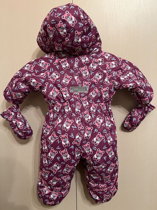 Зимовий комбінезон трансформер,конверт для немовлят libellule 0-74см