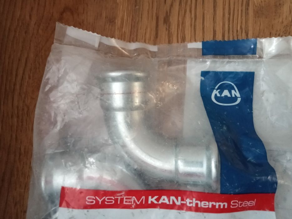 Kolanko KAN Therm kształtki press CO stal