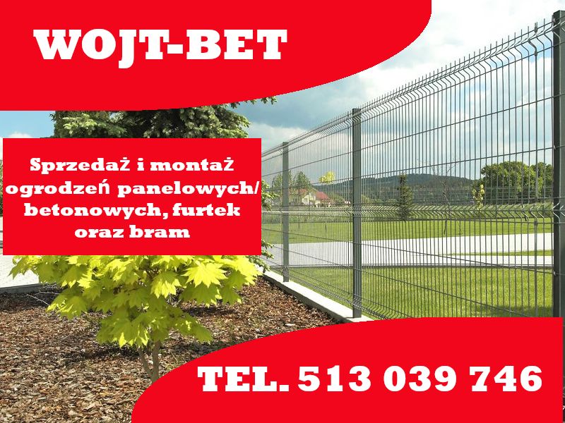 Montaż ogrodzeń Panelowe betonowe