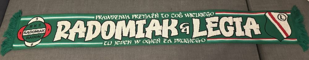 Sprzedam szalik Radomiak-Legia