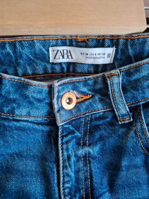 Zara jeansy wysoki stan