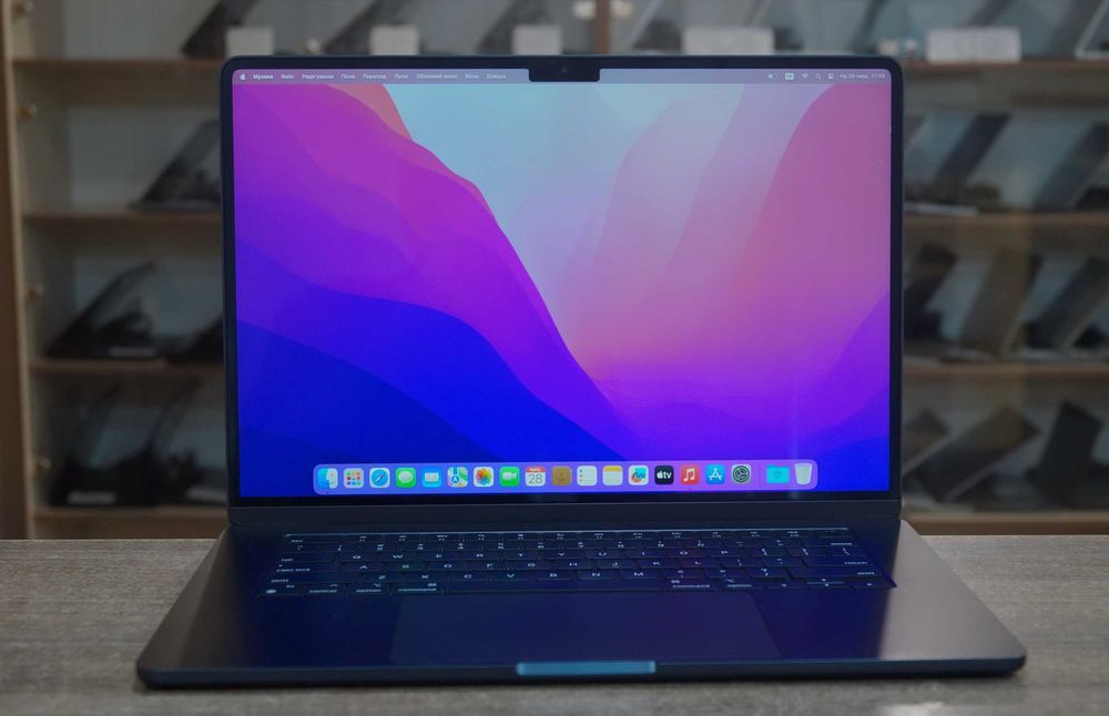 ГАРАНТІЯ MacBook Air M2 2023 (15" Retina/Apple M2/RAM 8ГБ LPDDR4/SSD 256ГБ) TVOYO