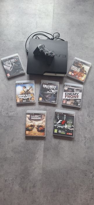 Konsola PS3 + gry