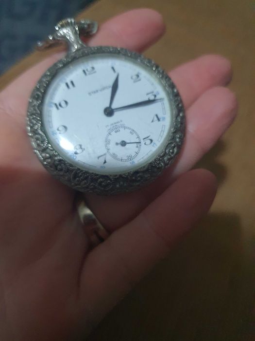 Relógio mecânico de bolso antigo Otarwatch lindo