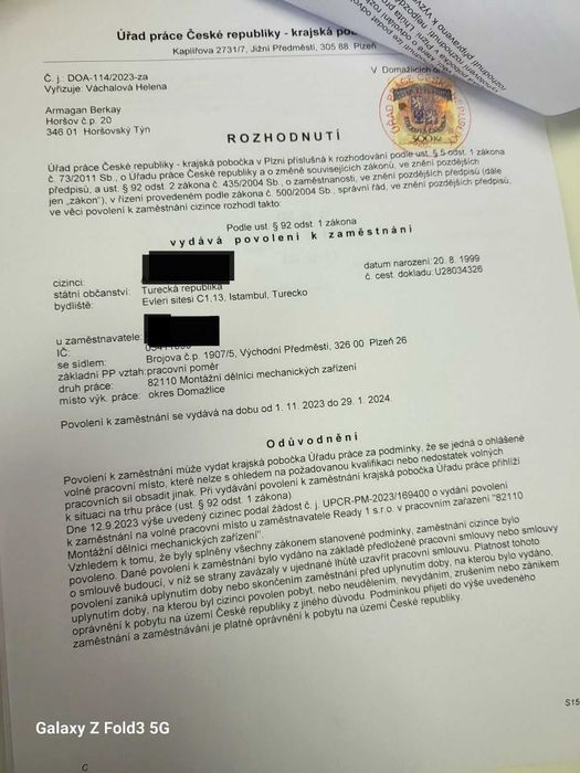 Запрошення на Чеські CZ робочі візи для ІНДІЇ, ТУРЦІЇ І СНД країн