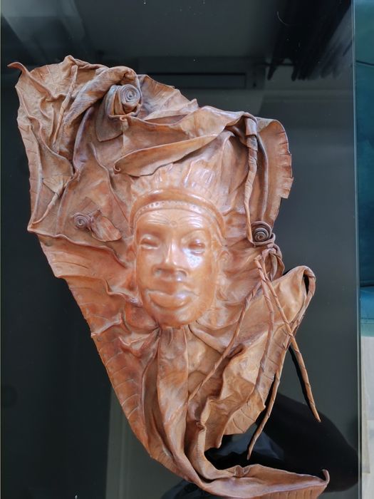 Mascara em pele de Moçambique